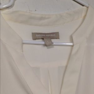 Banana Republic Tops - Banana Republic | Sheer Cream blouse size large Banana Republic Tops - Banana Republic | Sheer Cream blouse size large